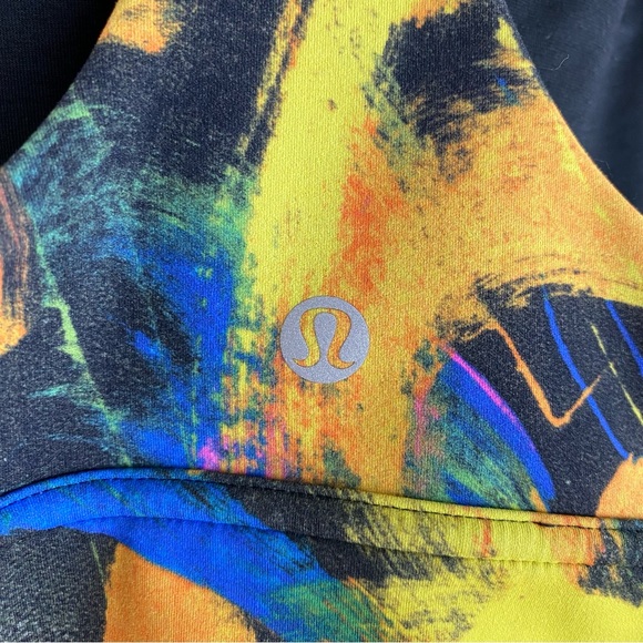 LULULEMON Wunder Train Longline Bra Medium Support C/D Cup size 10 - Picture 5 of 6